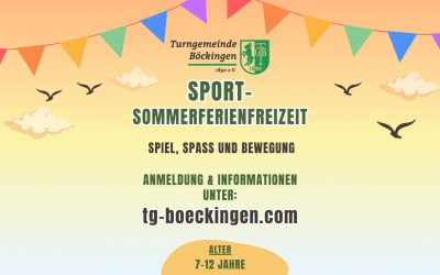 Sport-Sommerferienfreizeit der TG Böckingen