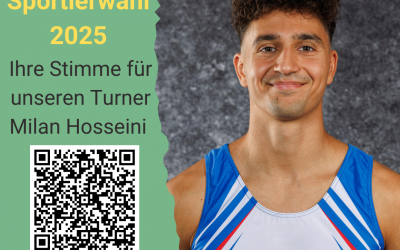 Unser Milan Hosseini: Kandidat für die Sportlerwahl 2025
